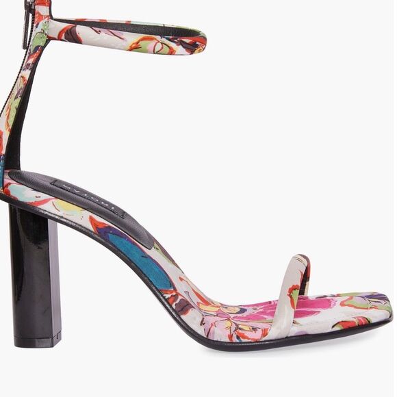 NWT Natori Glow ankle strap sandals with block heel  Size 9.5 - Picture 1 of 6